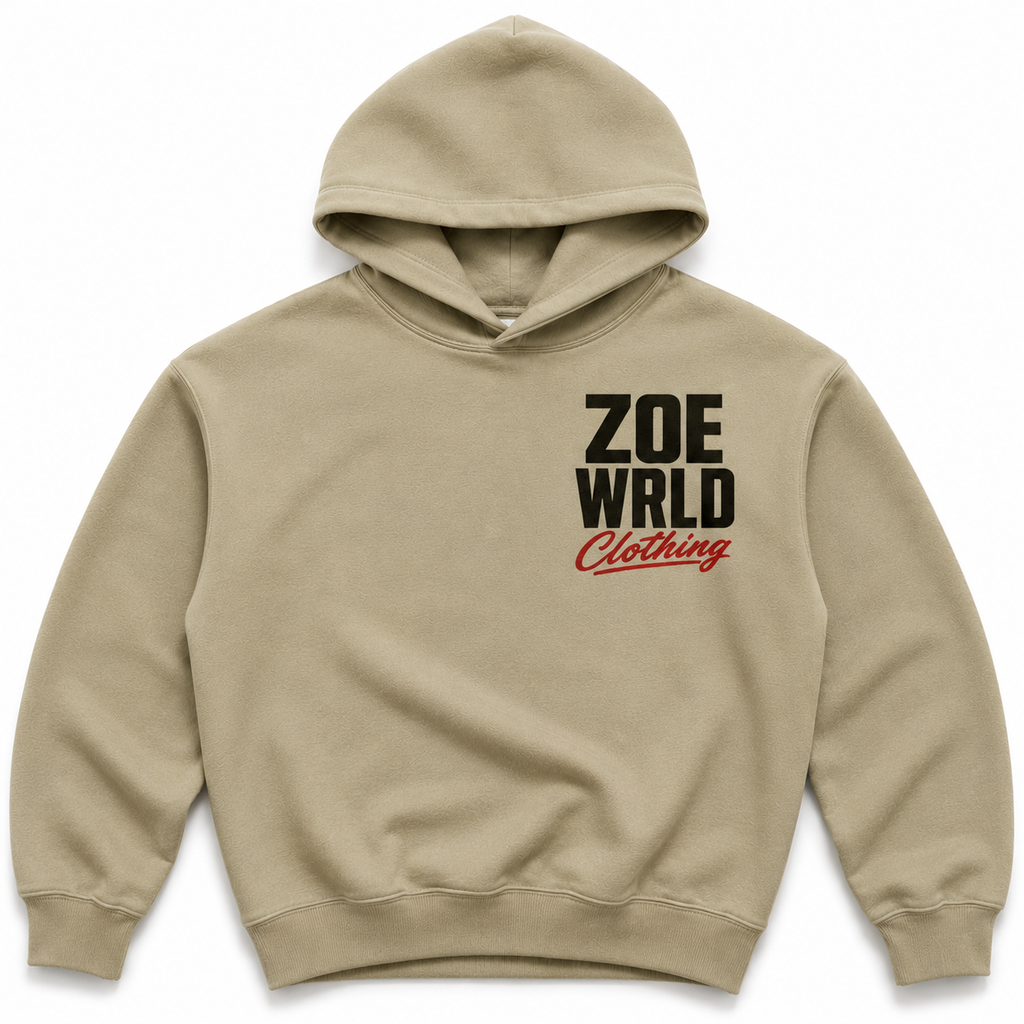 Zoe Wrld Resort Club Boxy Hoodie