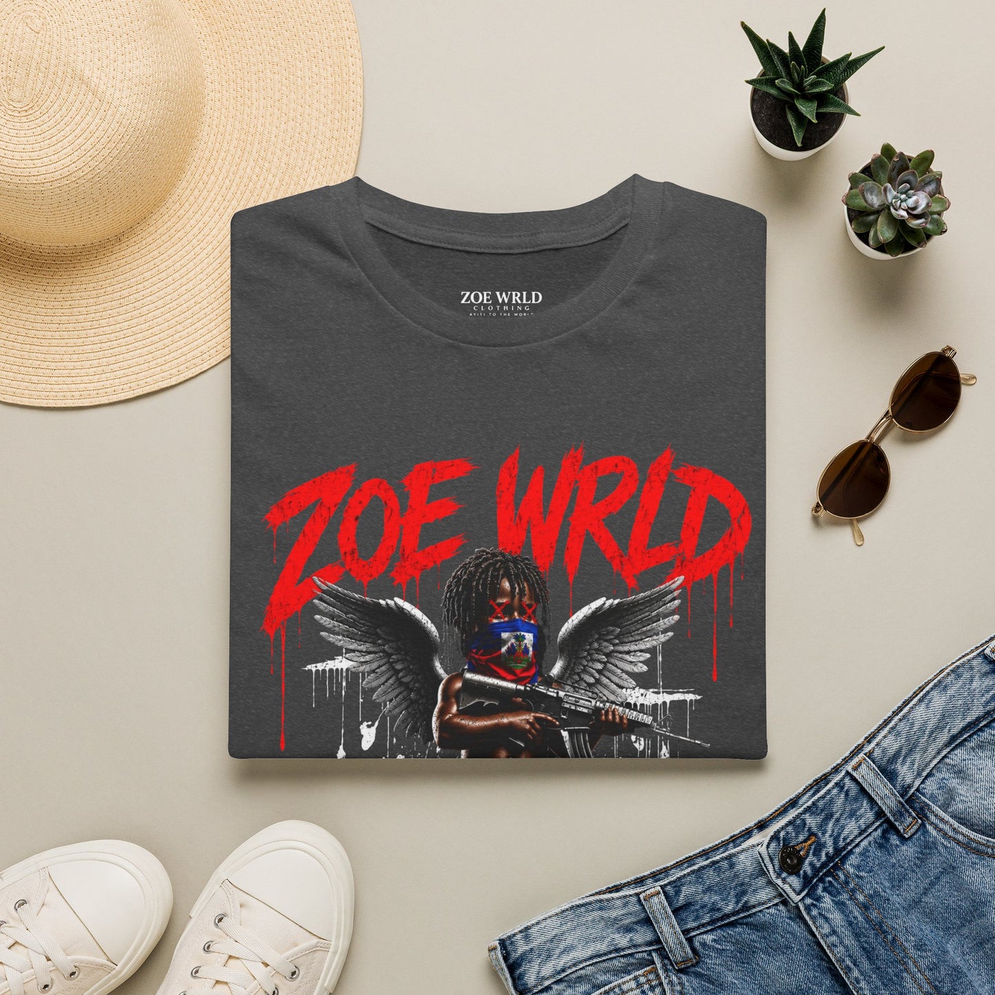 Zoe Wrld Clothing Fallen Angel Tee