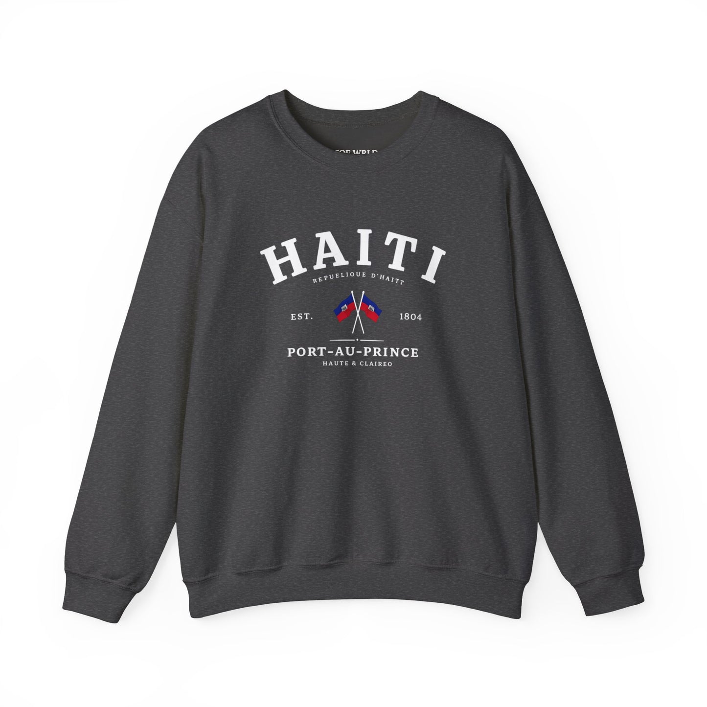 Haiti Port-au-Prince Crewneck Sweatshirt