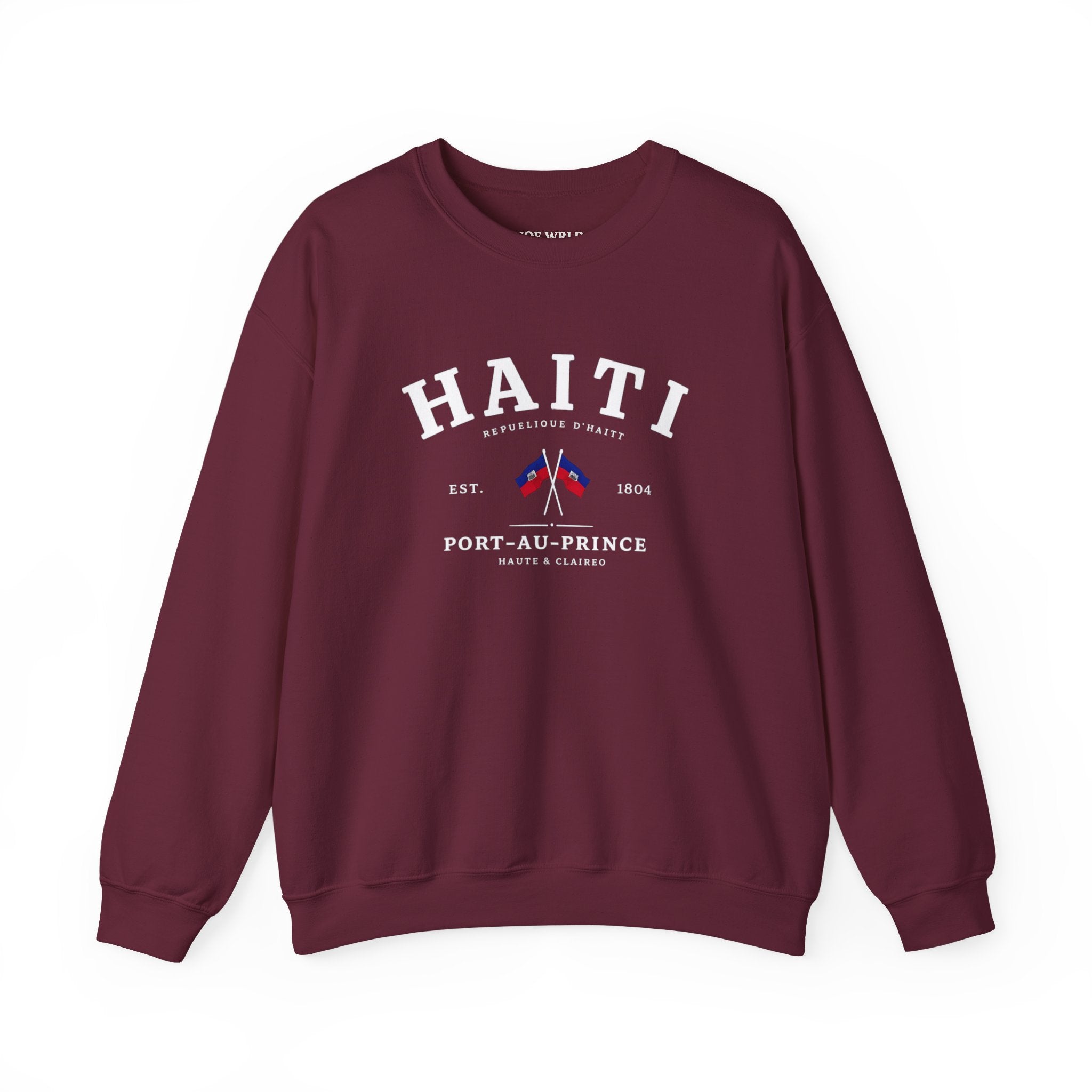 Haiti Port-au-Prince Crewneck Sweatshirt