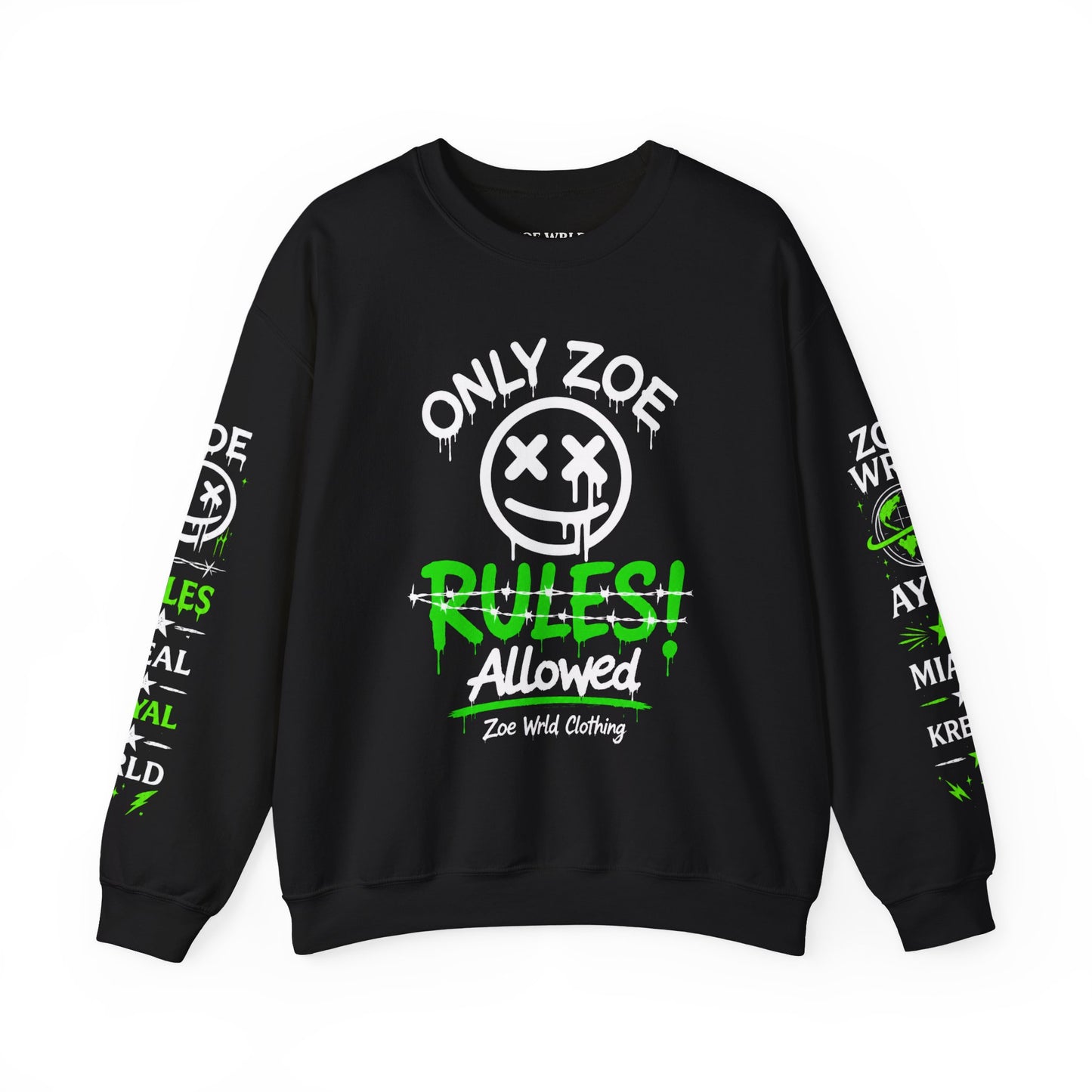 Only Zoe Allowed Crewneck Sweatshirt