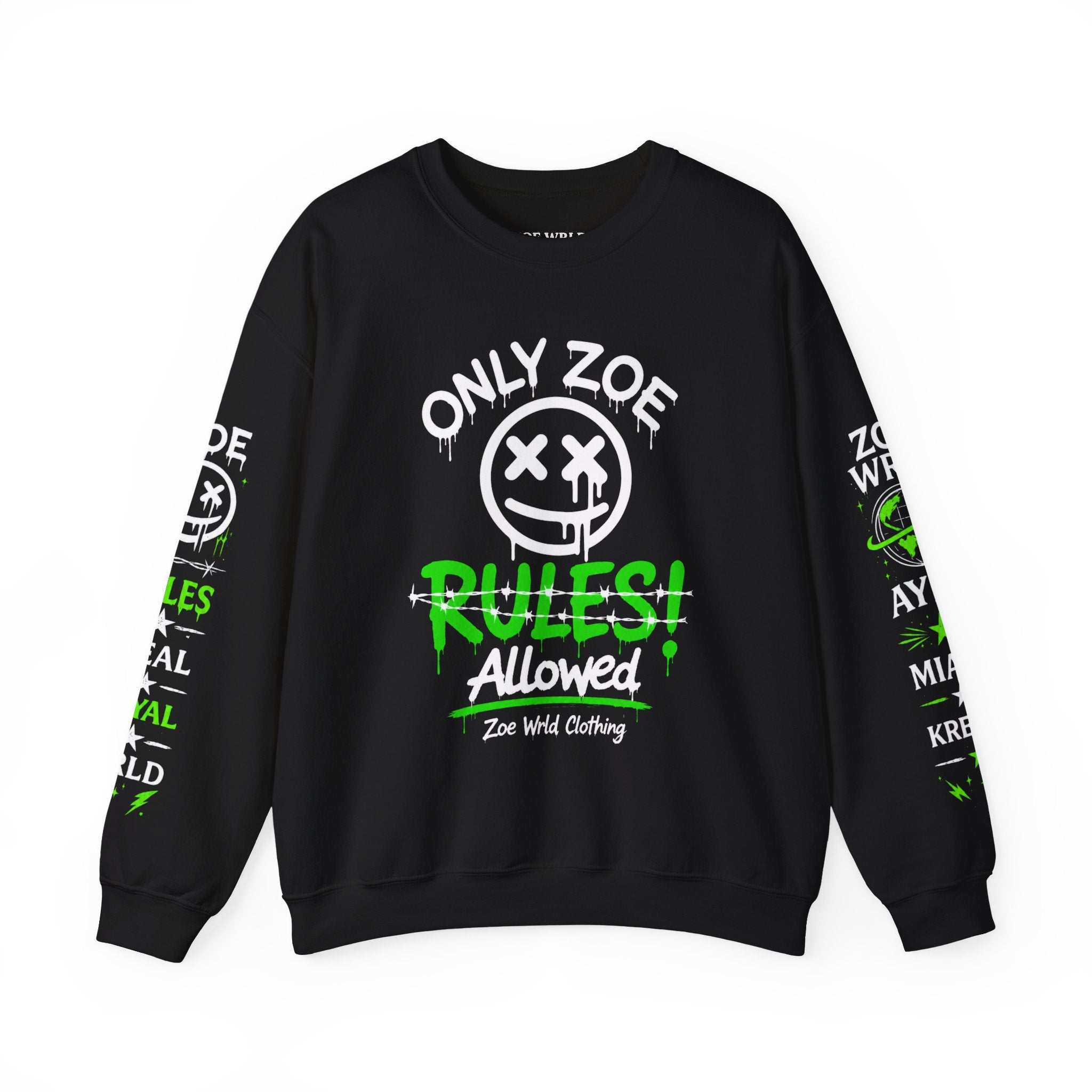 Only Zoe Allowed Crewneck Sweatshirt