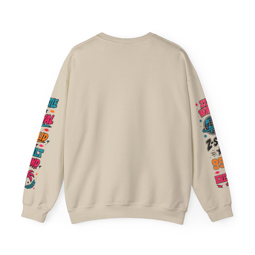 Afrofuturist Neon Portrait Sweatshirt | Graphic Crewneck