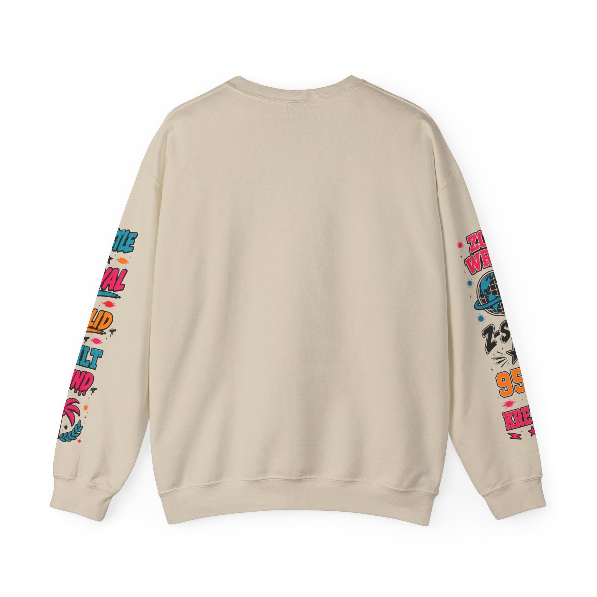 Afrofuturist Neon Portrait Sweatshirt | Graphic Crewneck