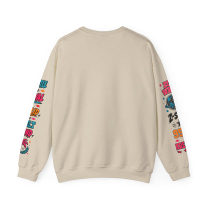Afrofuturist Neon Portrait Sweatshirt | Graphic Crewneck