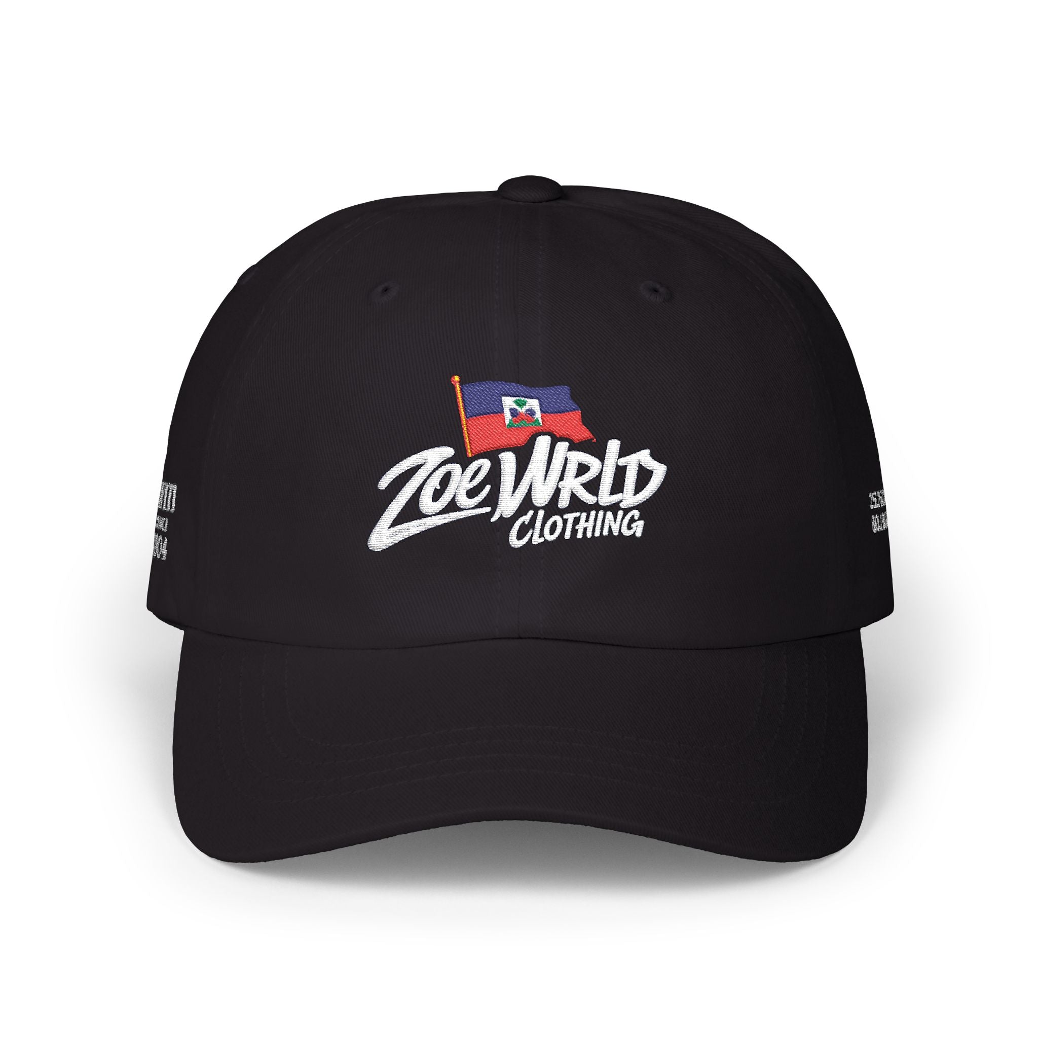 Zoe World Flag Embroidered Dad Cap