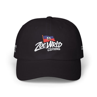 Zoe World Flag Embroidered Dad Cap
