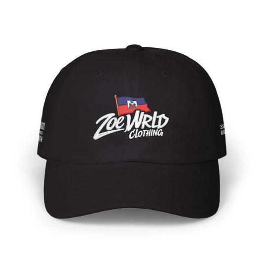 Zoe World Flag Embroidered Dad Cap