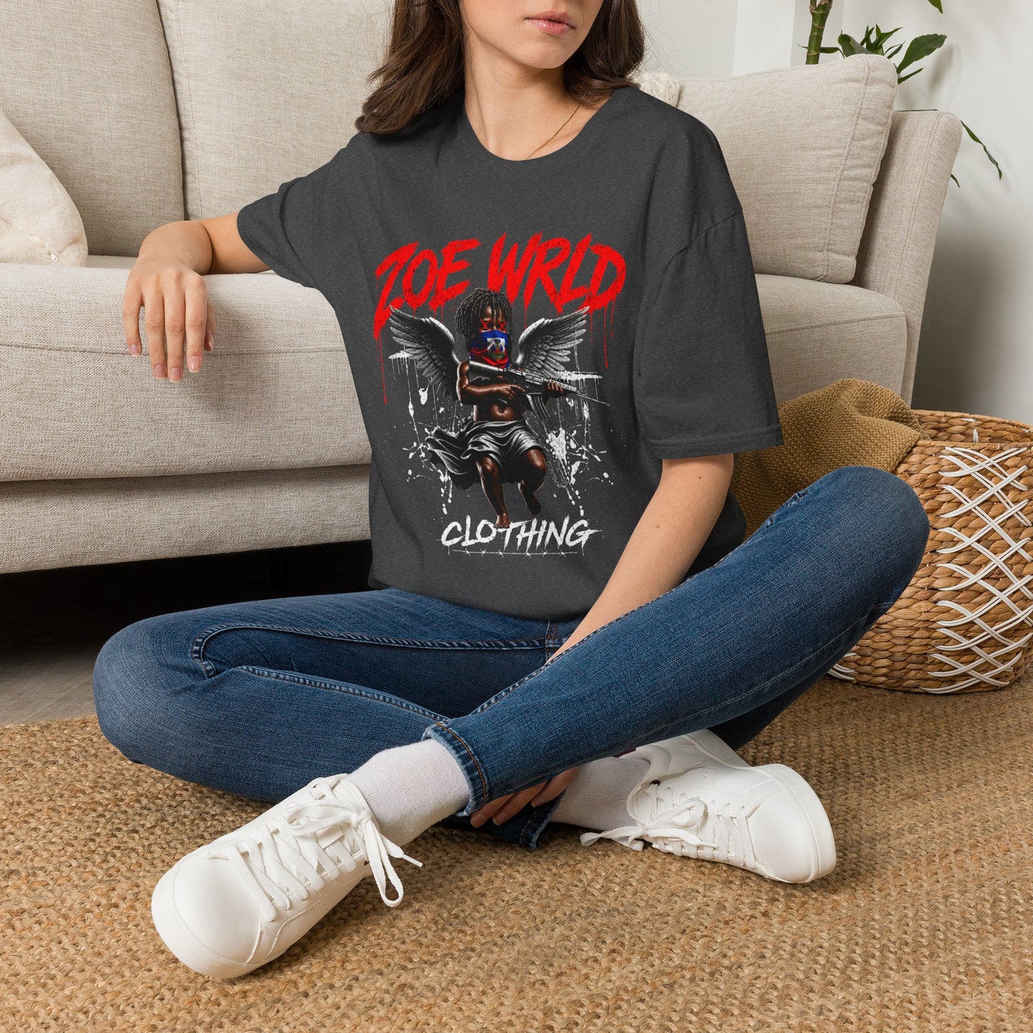 Zoe Wrld Clothing Fallen Angel Tee