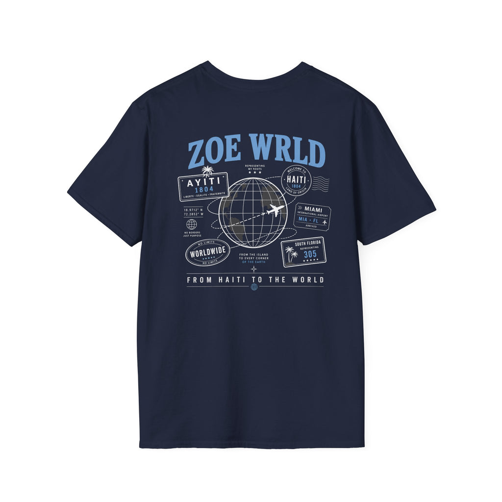 Zoe Wrld World Traveler Graphic Tee