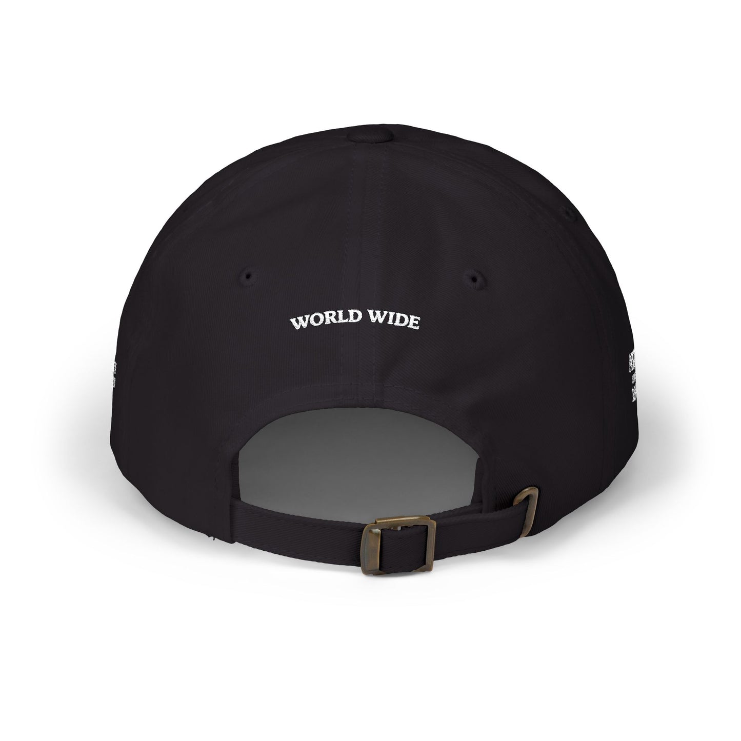 Zoe World Flag Embroidered Dad Cap