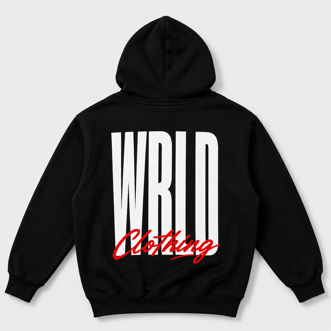 Zoe Wrld Large Print Boxy Hoodie