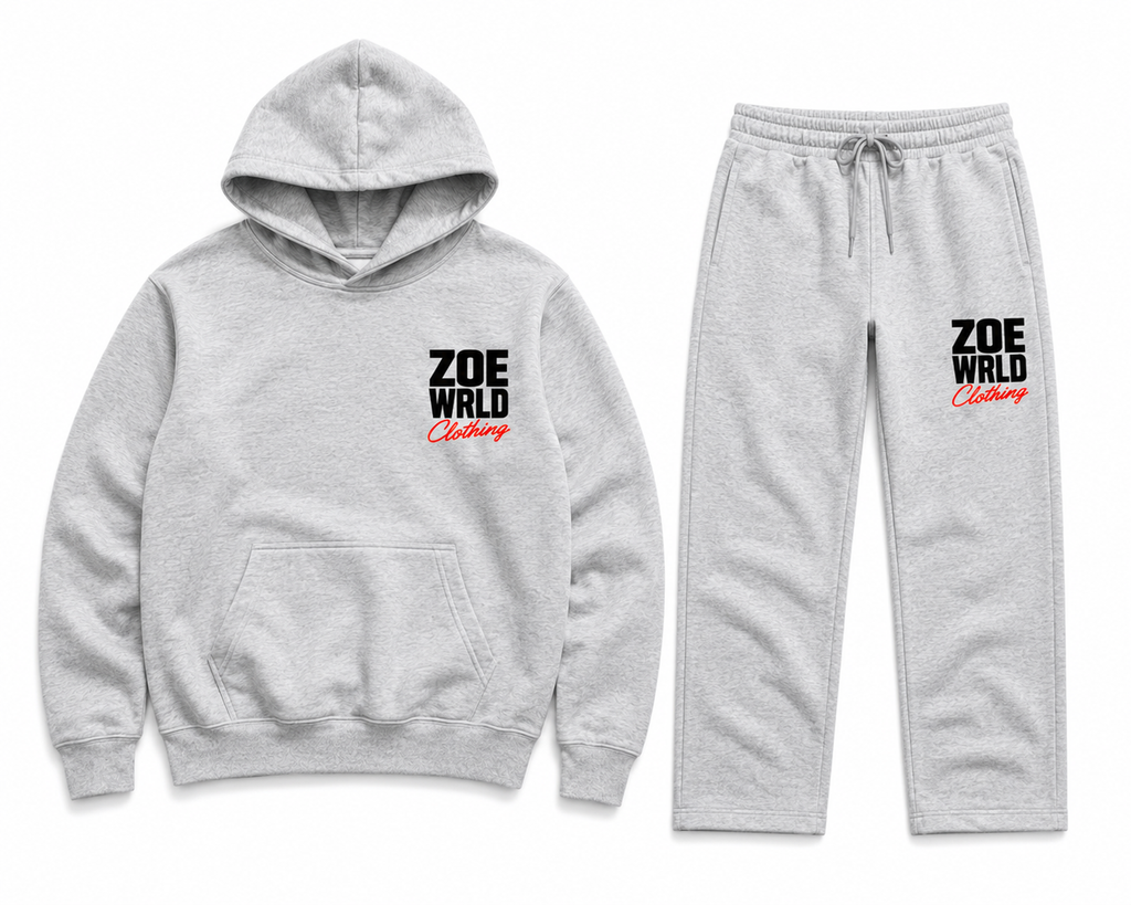 Zoe Wrld Resort Sweat Suit Set