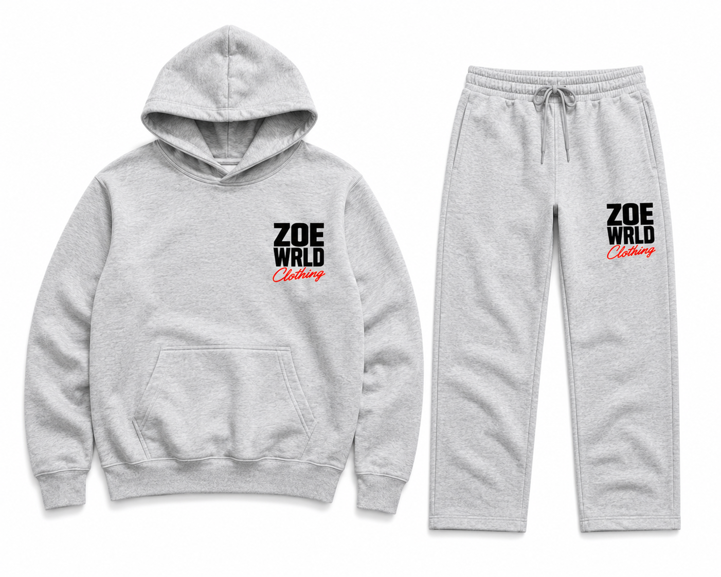 Zoe Wrld Resort Sweat Suit Set