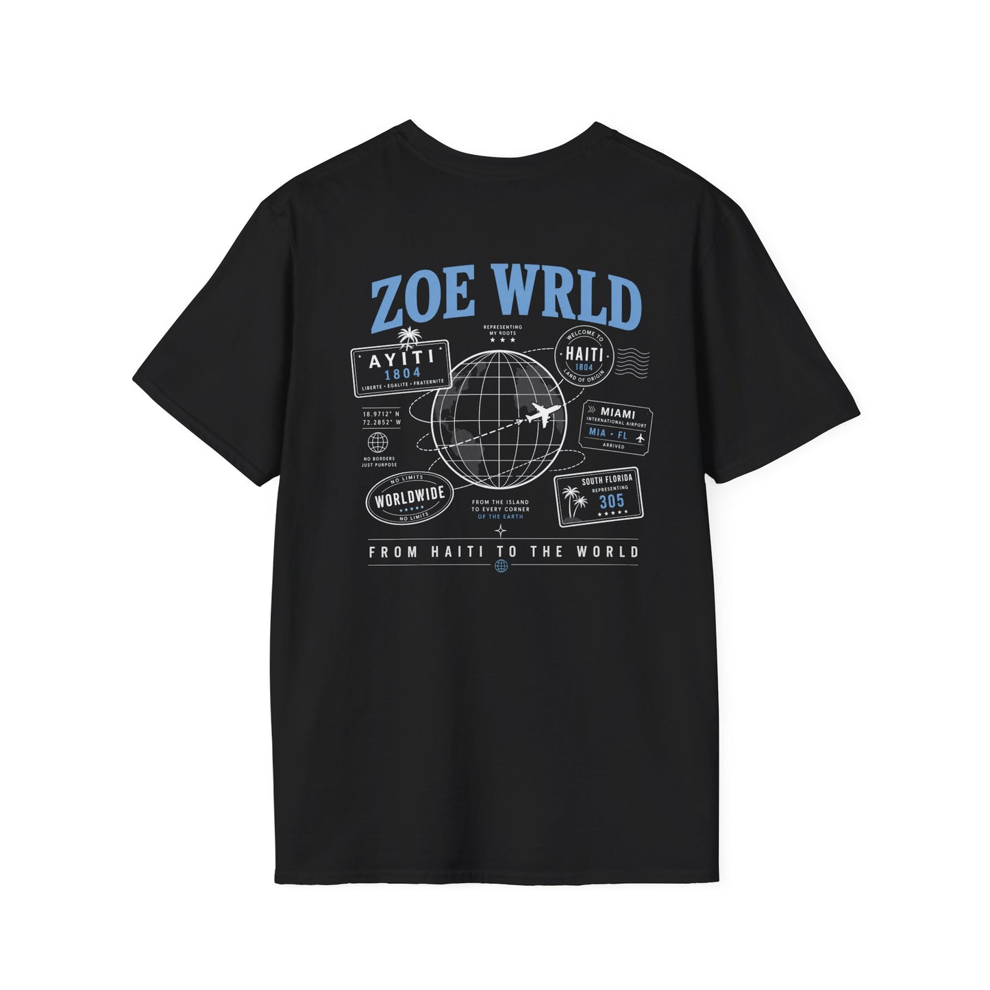 Zoe Wrld World Traveler Graphic Tee