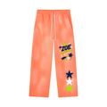 Unisex Sunfade Wide Leg Fleece Sweatpants
