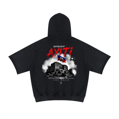 Zoe Wrld Heritage Short Sleeve Hoodie