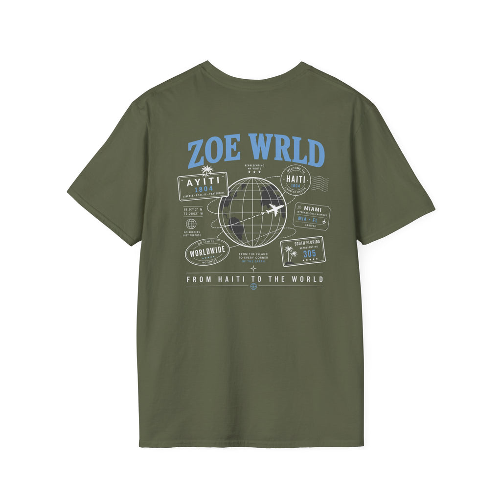 Zoe Wrld World Traveler Graphic Tee