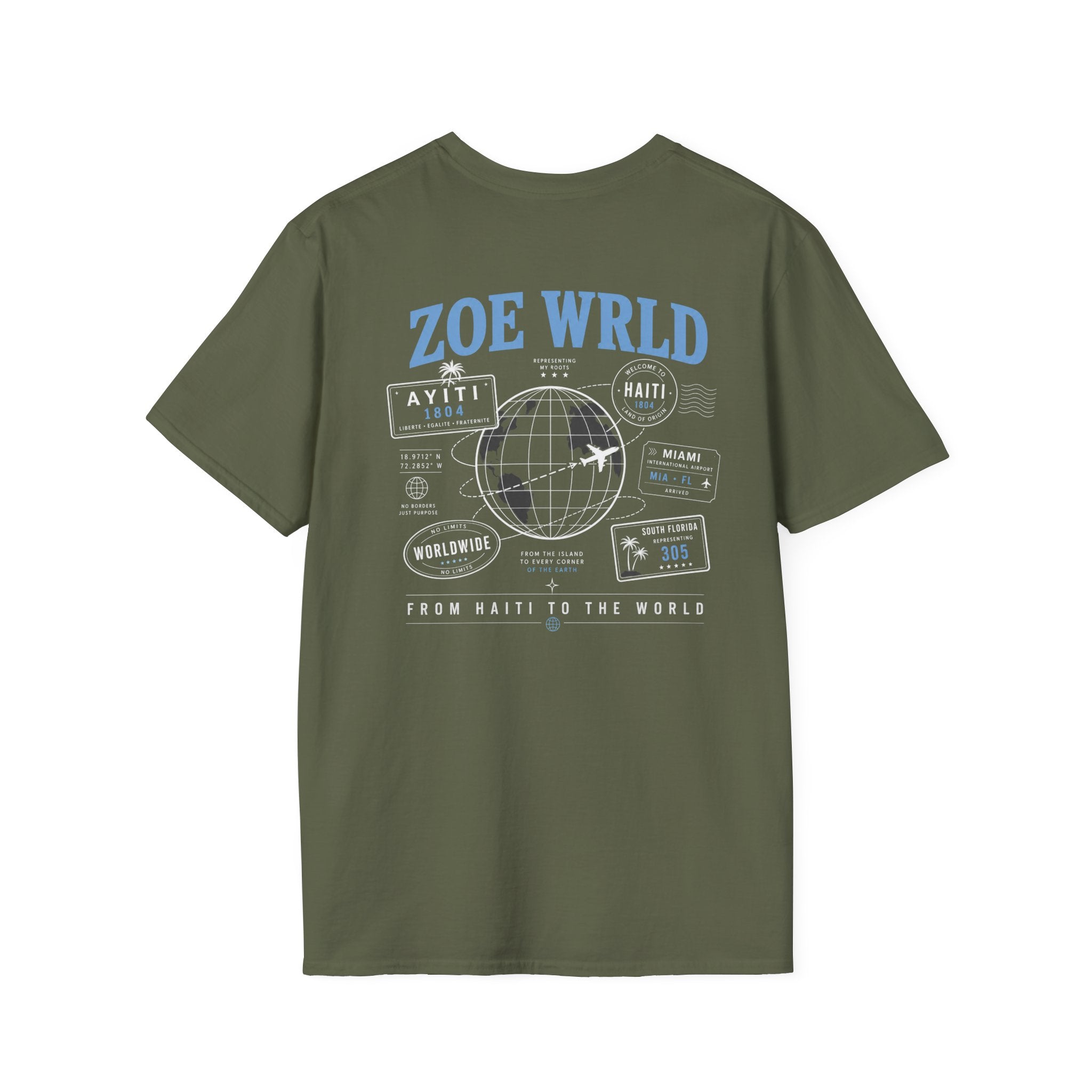 Zoe Wrld World Traveler Graphic Tee