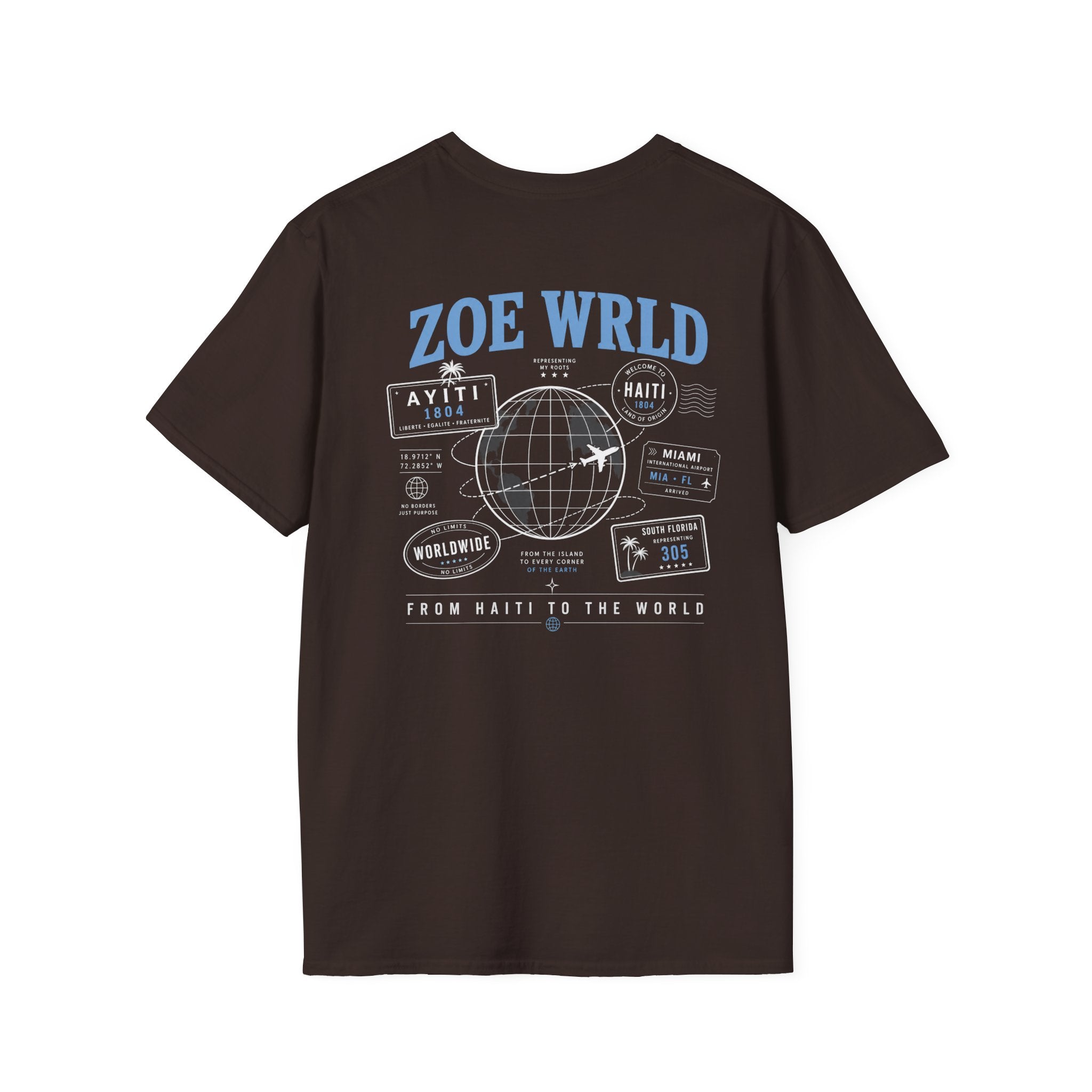 Zoe Wrld World Traveler Graphic Tee