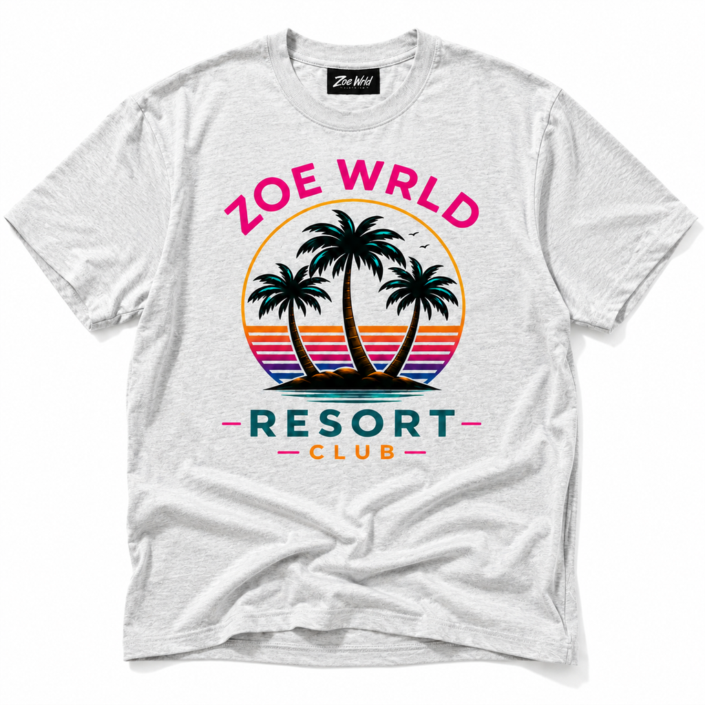 Zoe Wrld Resort Club Island Dreams Tee