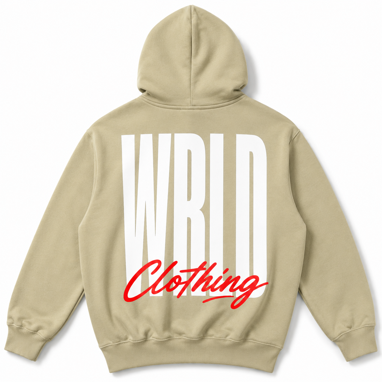 Zoe Wrld Large Print Boxy Hoodie