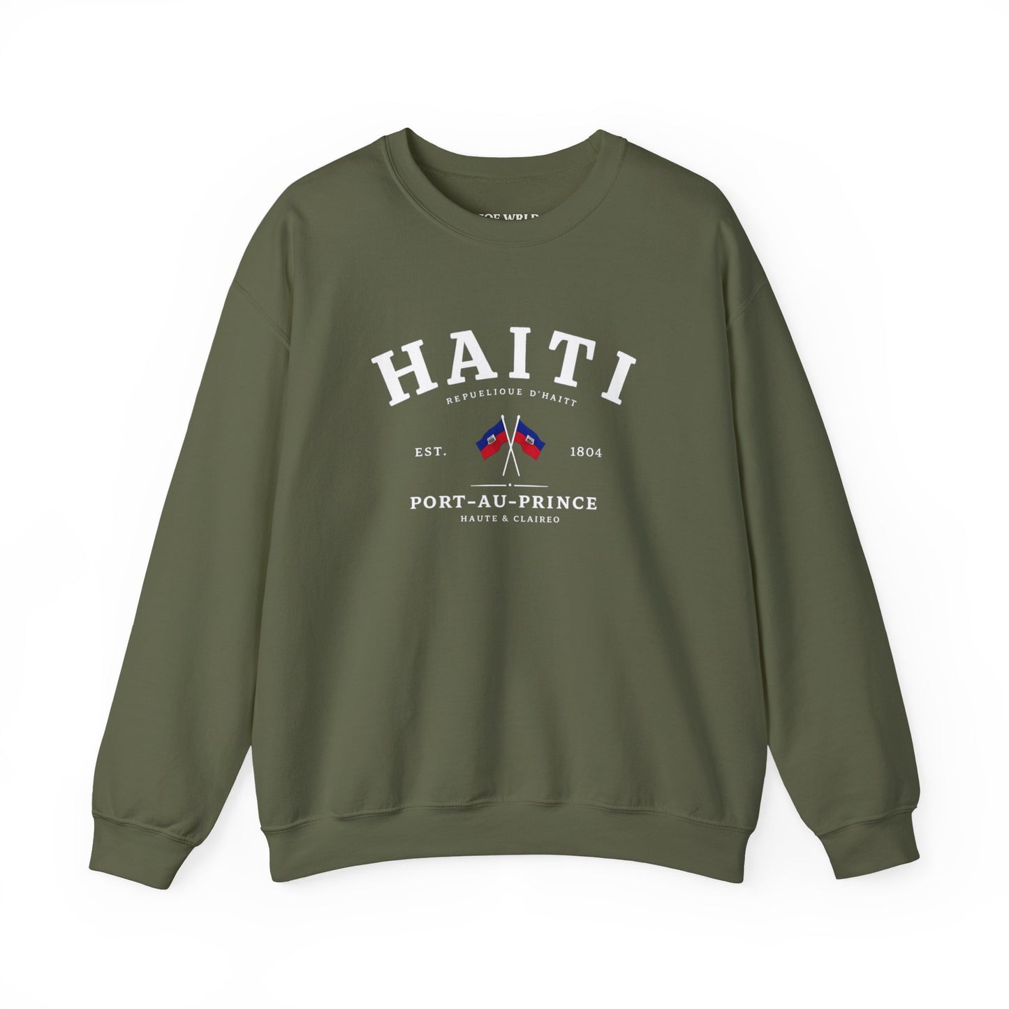 Haiti Port-au-Prince Crewneck Sweatshirt