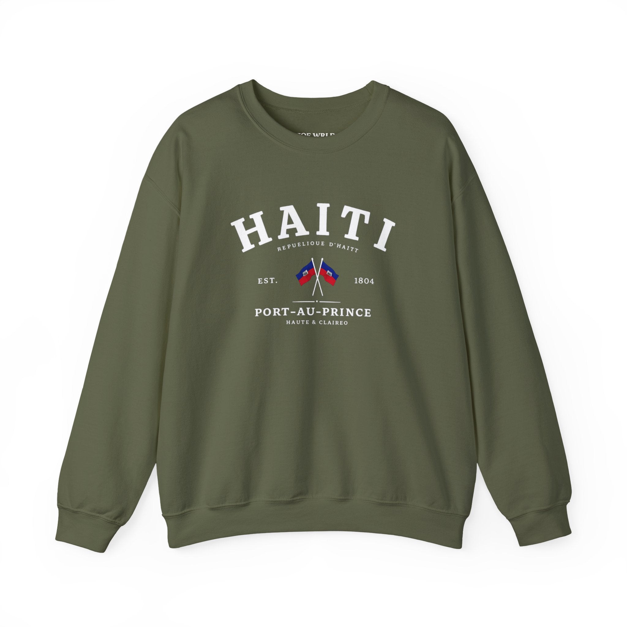 Haiti Port-au-Prince Crewneck Sweatshirt