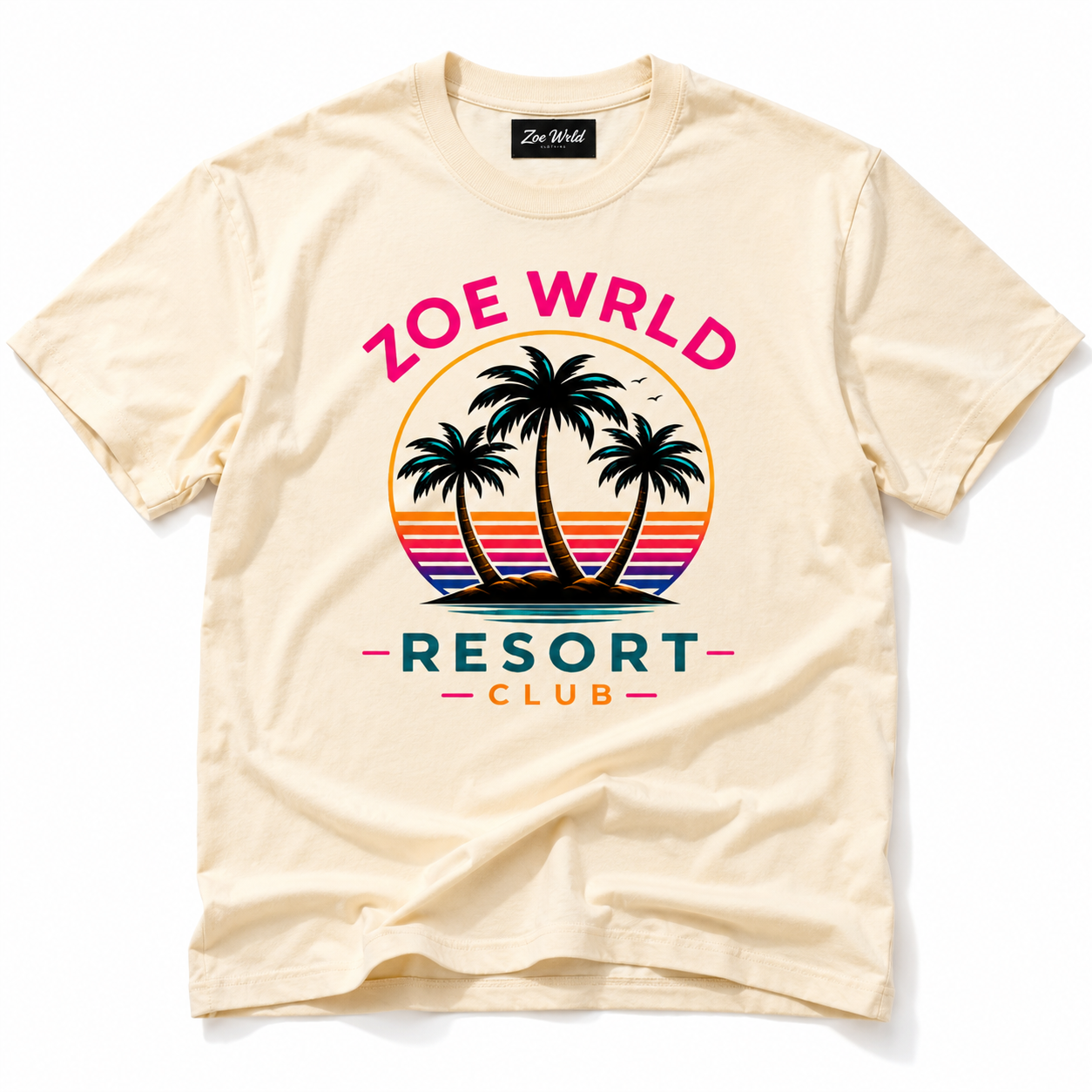 Zoe Wrld Resort Club Island Dreams Tee