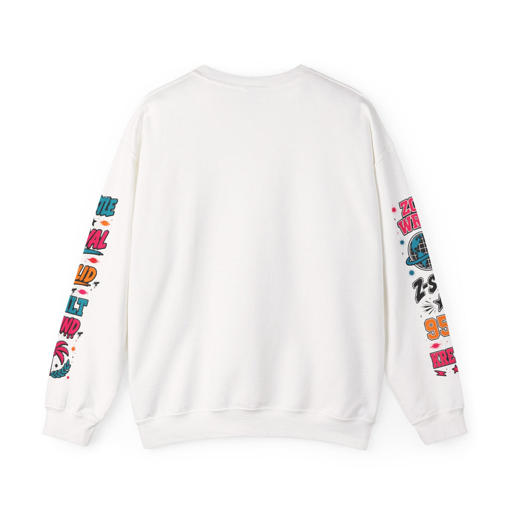 Afrofuturist Neon Portrait Sweatshirt | Graphic Crewneck