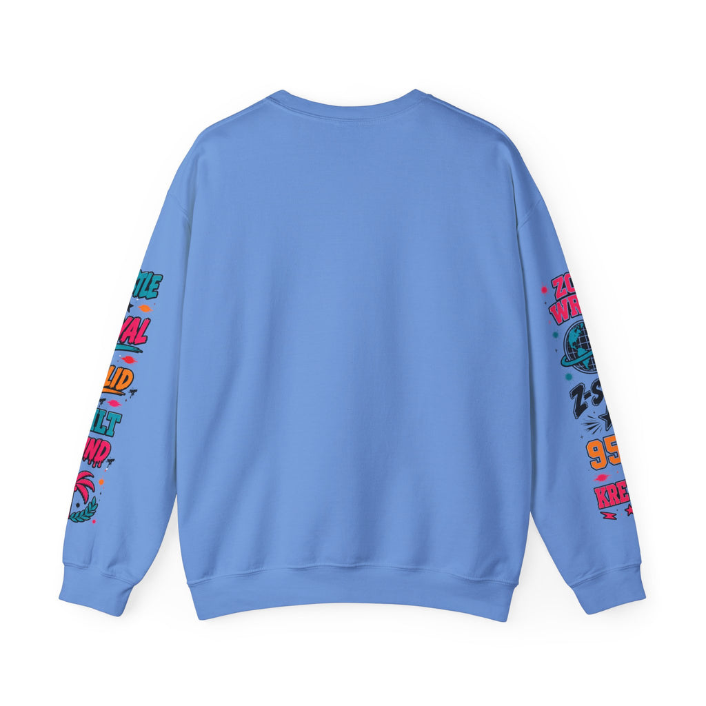 Afrofuturist Neon Portrait Sweatshirt | Graphic Crewneck