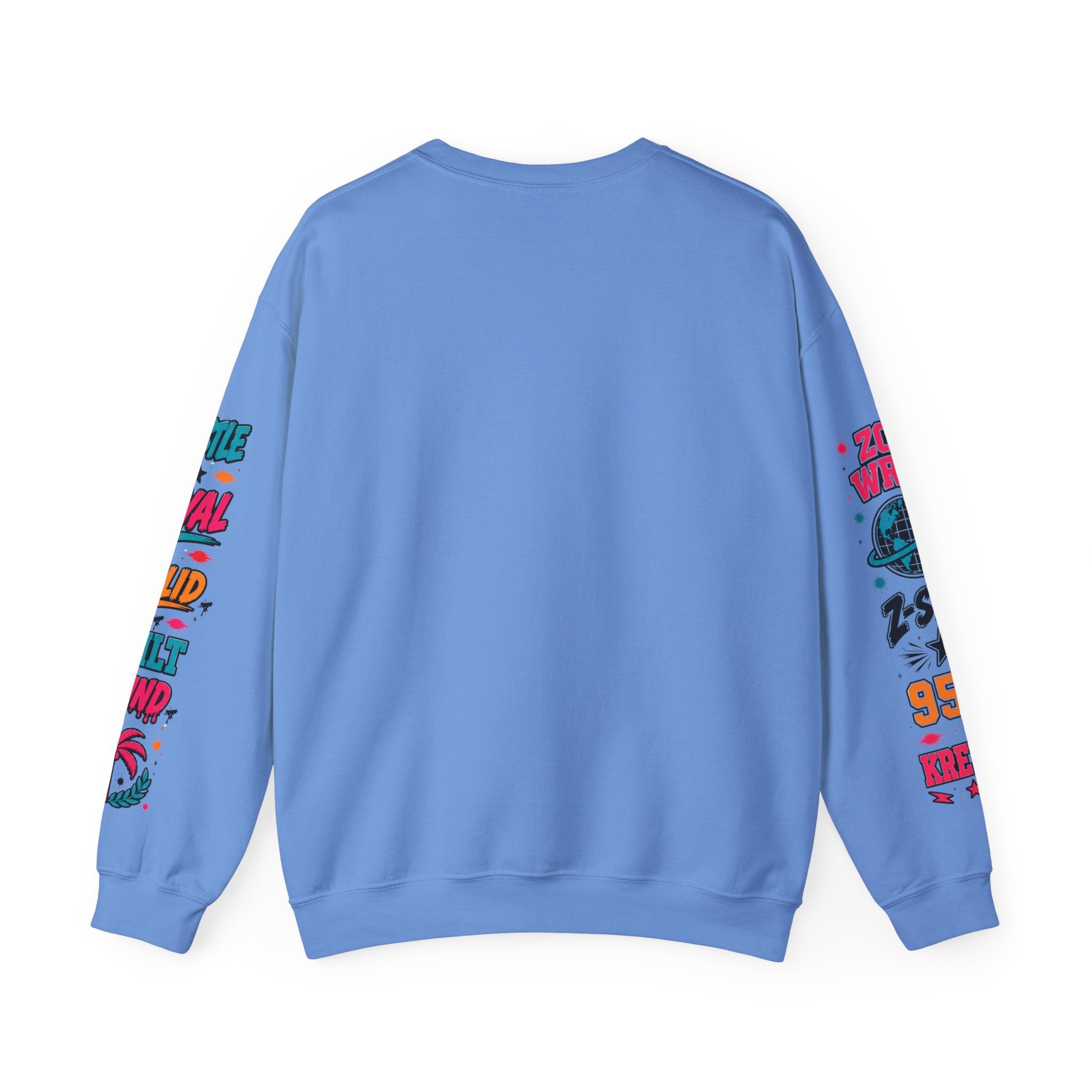 Afrofuturist Neon Portrait Sweatshirt | Graphic Crewneck