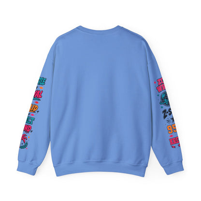 Afrofuturist Neon Portrait Sweatshirt | Graphic Crewneck