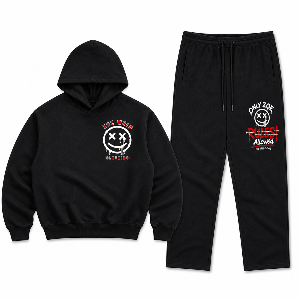 Zoe Rules Hoodie Sweatsuit