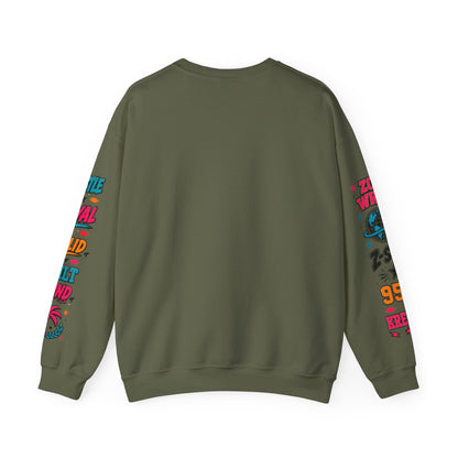 Afrofuturist Neon Portrait Sweatshirt | Graphic Crewneck