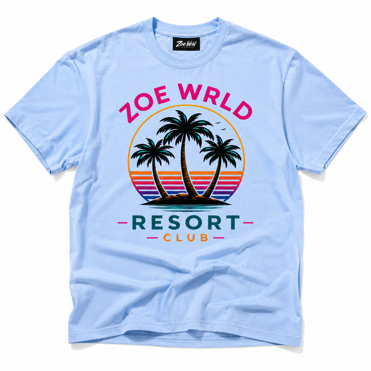 Zoe Wrld Resort Club Island Dreams Tee