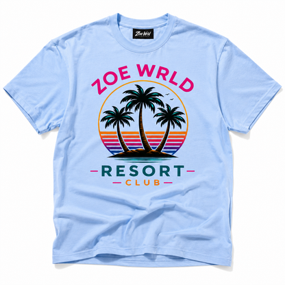Zoe Wrld Resort Club Island Dreams Tee